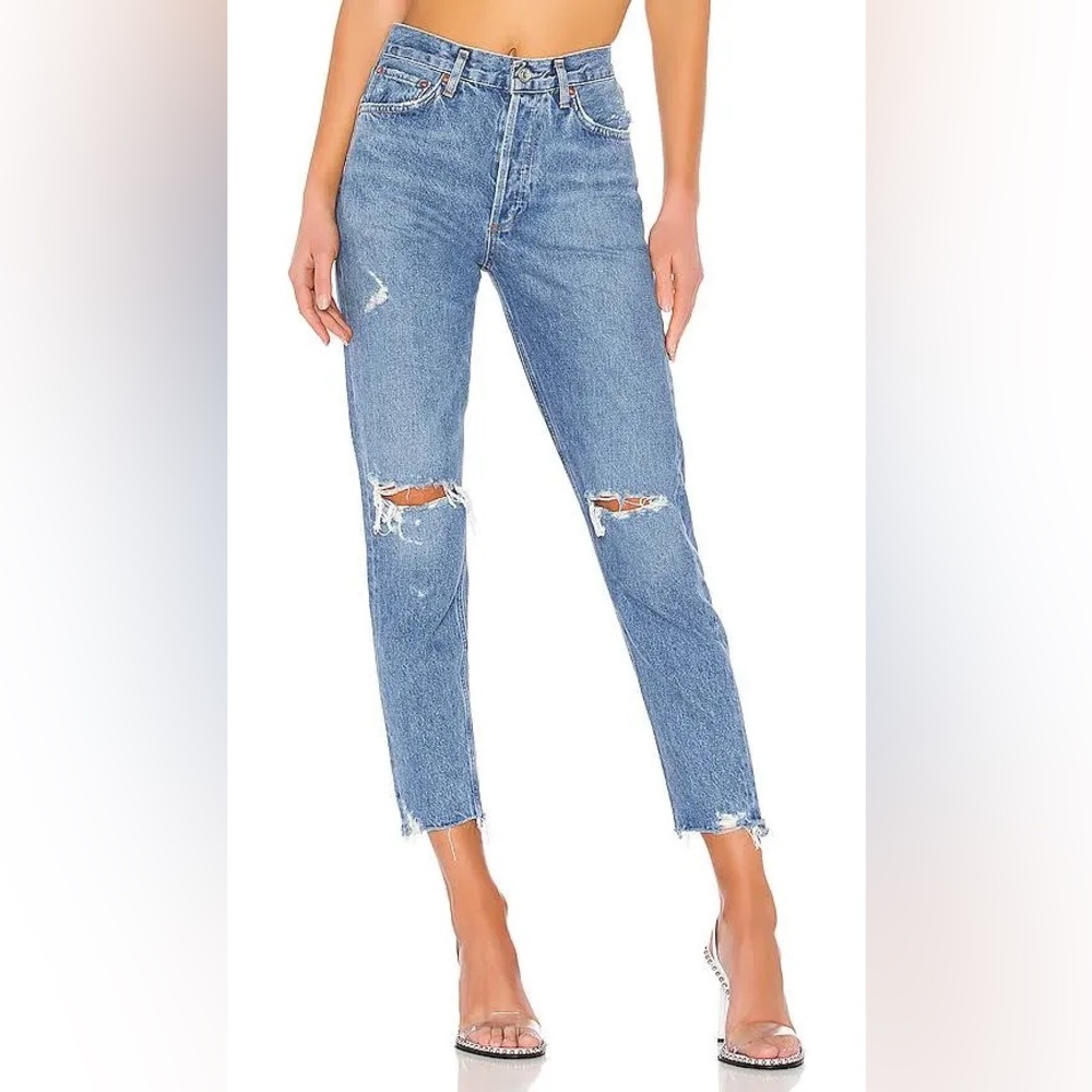 Agolde Jeans | Jamie high rise straight leg in Arrival